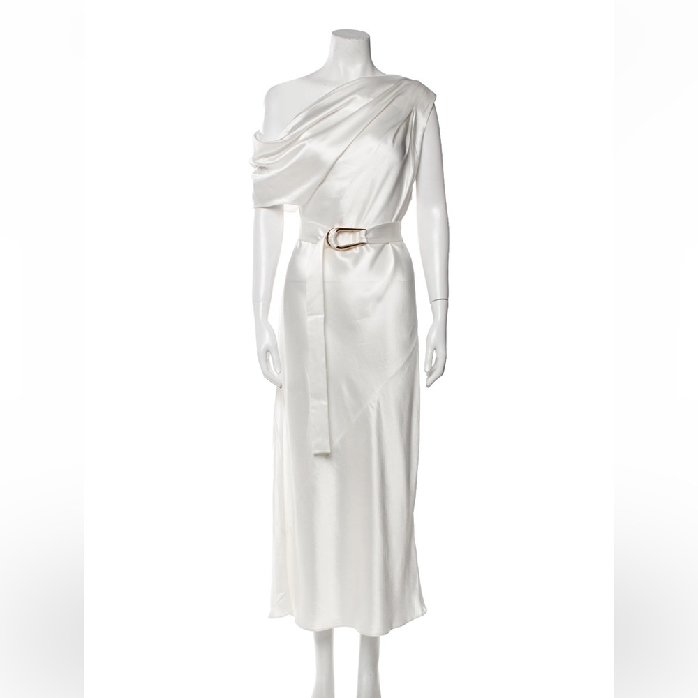 Acler Satin Midi dress